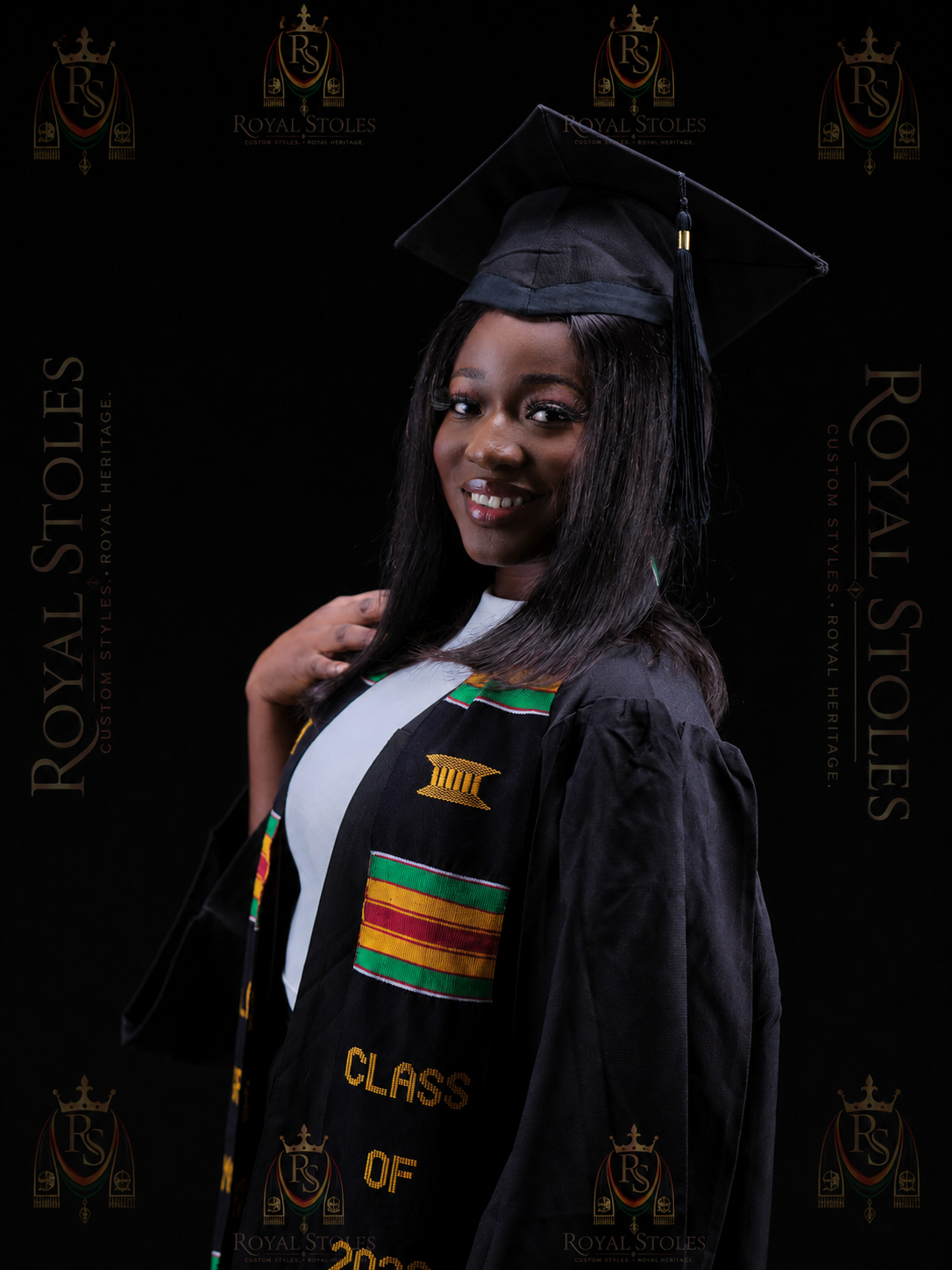 Black Grads Matter — over the shoulder